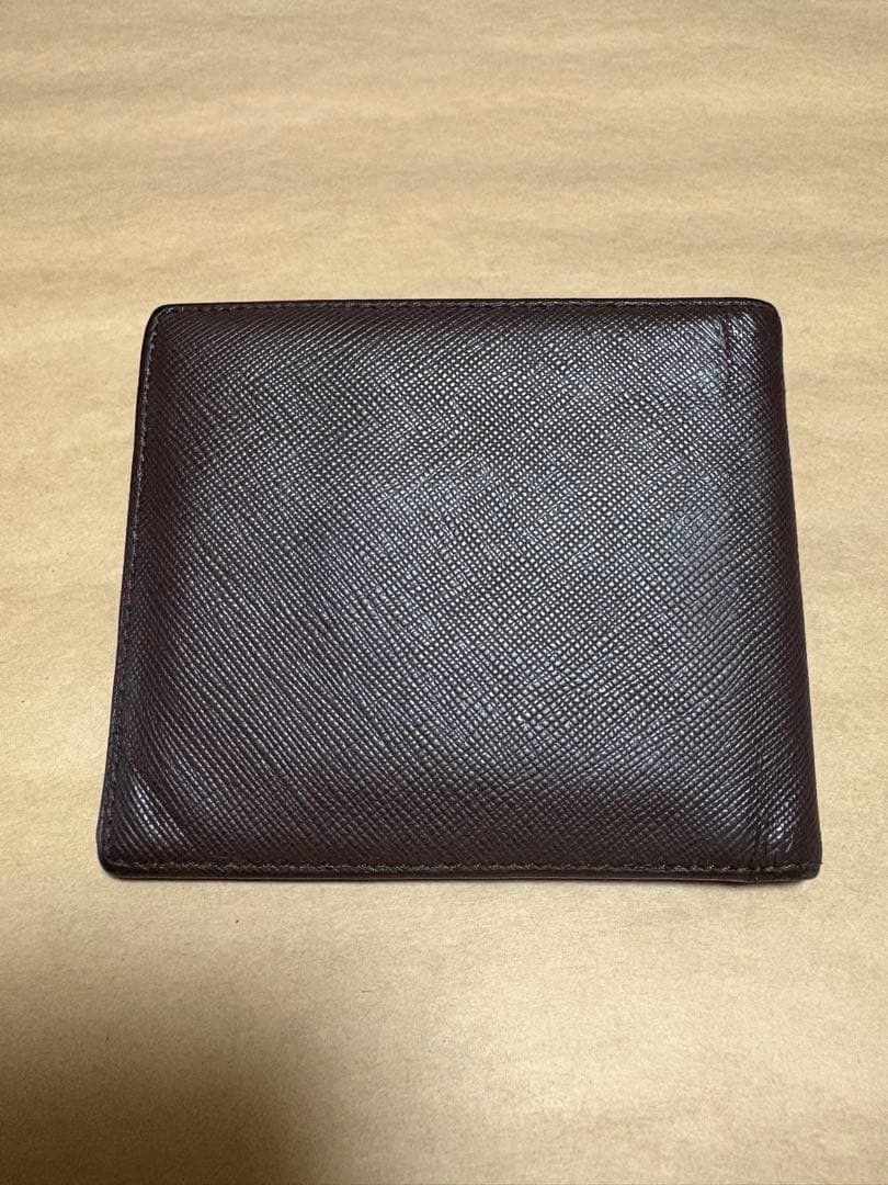 PRADA×PORTER 2つ折り財布　ブラウン