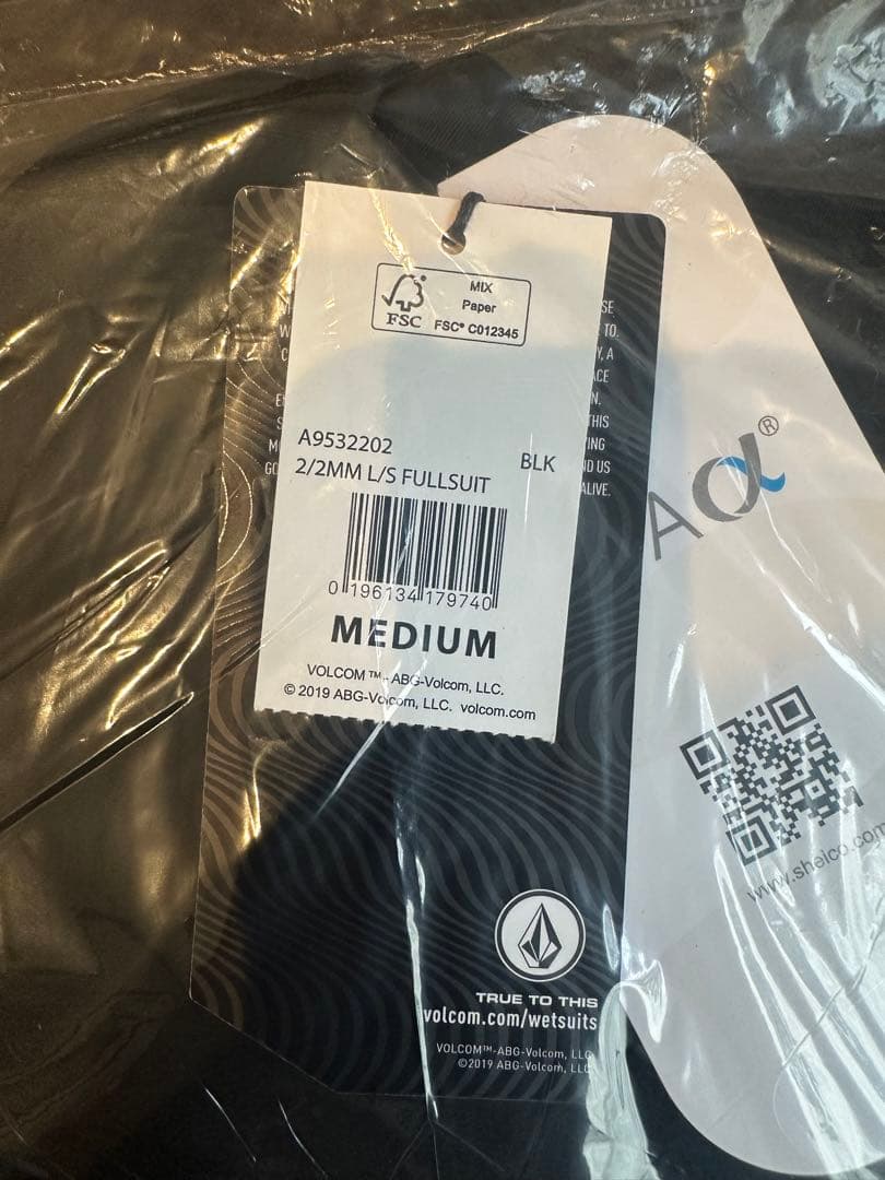 サーフィン・ボディボード Volcom 2/2MM LONG SLEEVE FULLSUIT M