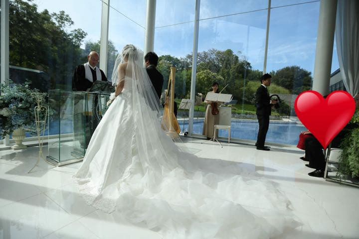 【ちぇりっぷ】ウエディングドレス　VieuxParis