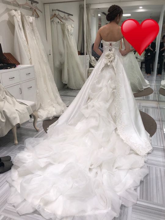 【ちぇりっぷ】ウエディングドレス　VieuxParis