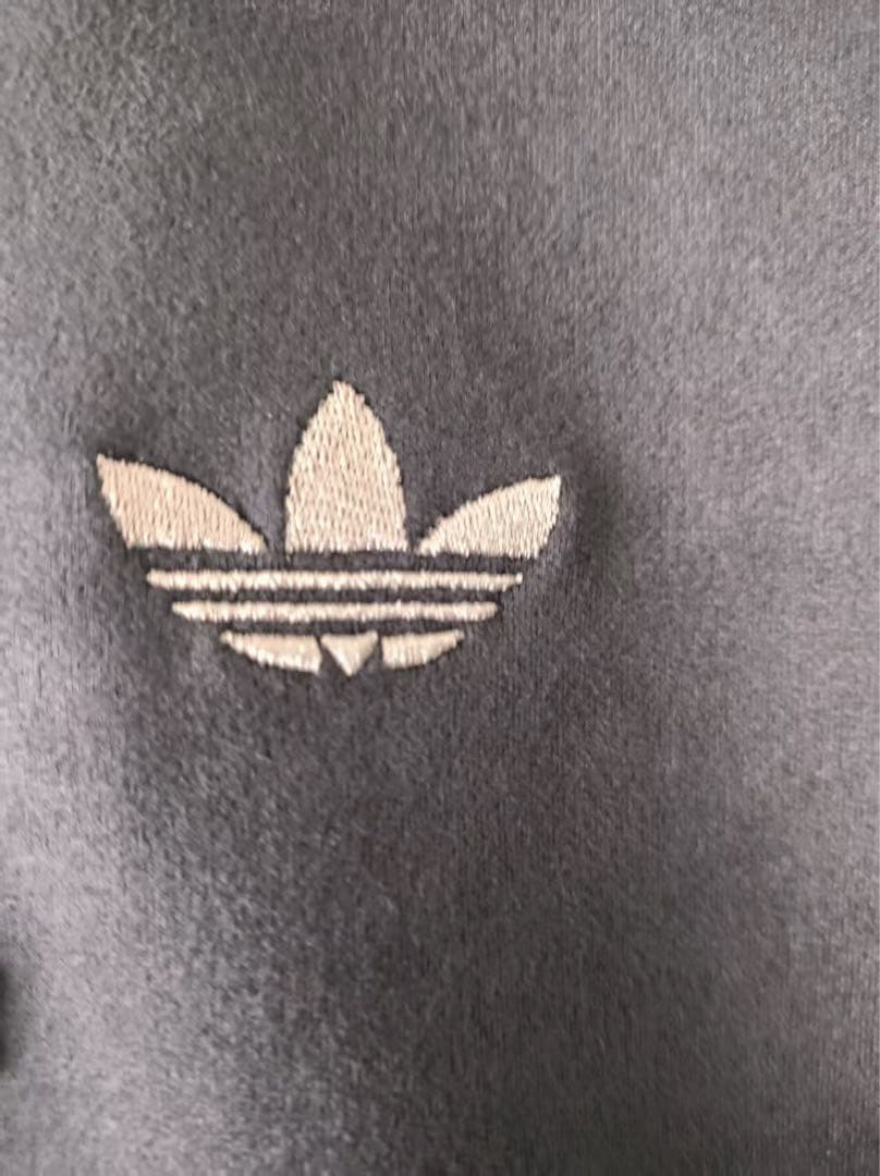 中国限定 アディダス 蛇年トラック スエード ジャケット ダークグレー XL