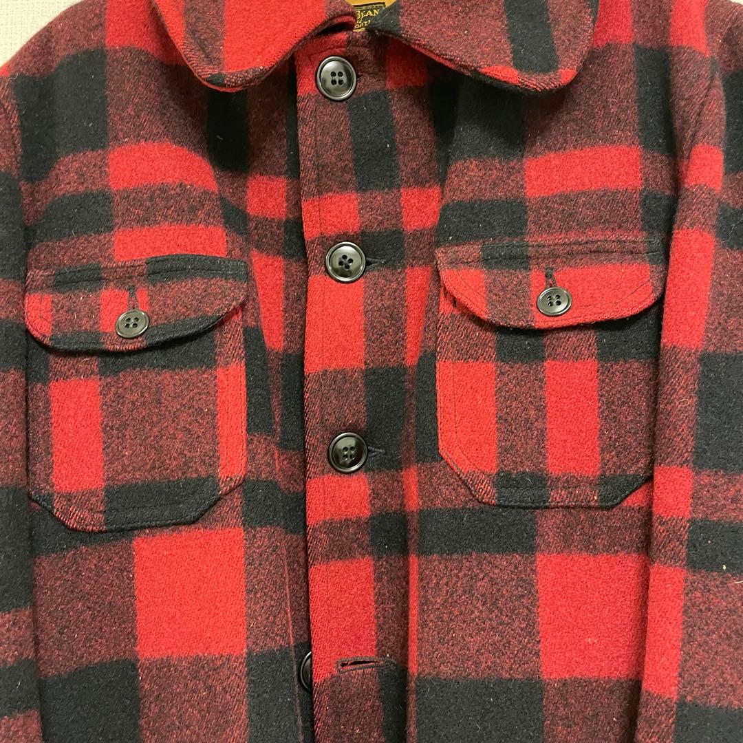 希少 30’s L.L.Bean ハンティングコート　バッファローチェック筆記体