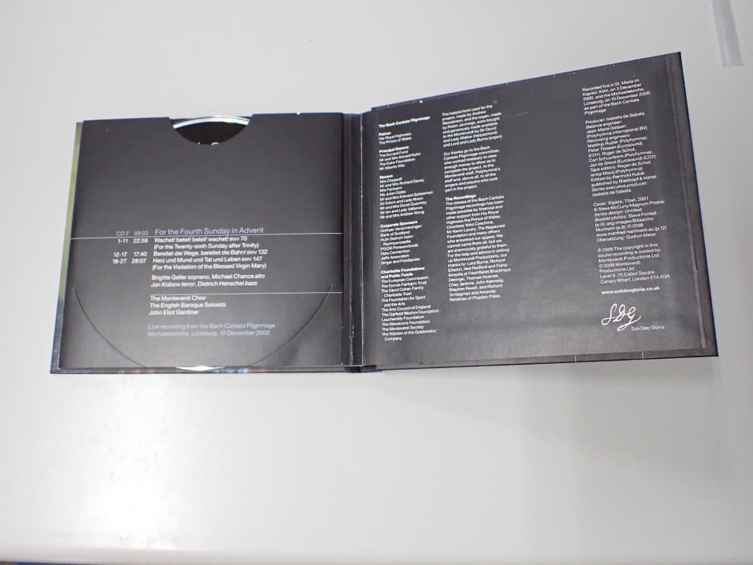 J. E. Gardiner バッハ：カンタータ集Vol.13【中古CD】