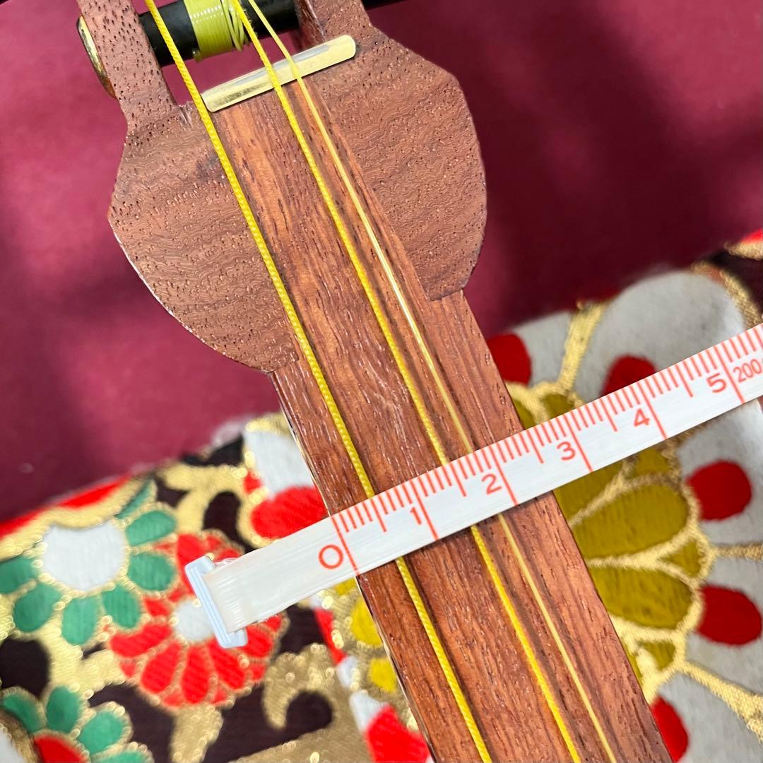 三味線 細棹 和楽器 弦楽器 本体 ハードケース 付属品付