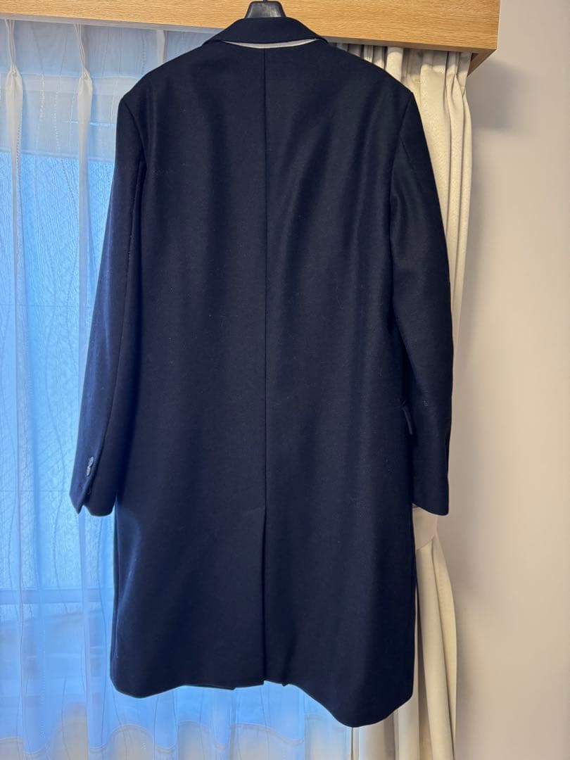 AMI Alexandre Mattiussi ネイビー ウールチェスターコート