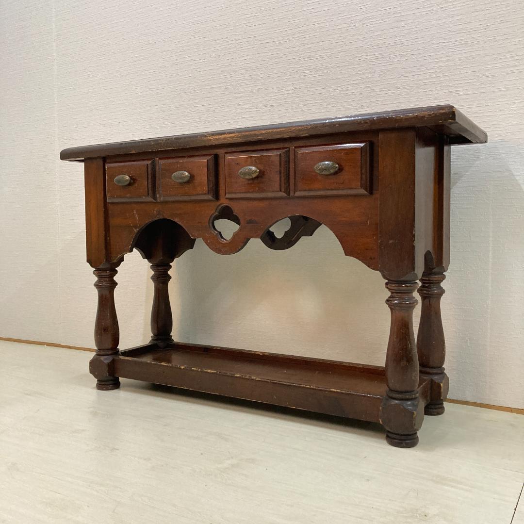 ヴィンテージ　アンティーク　コンソール　サイドボード　アメリカ