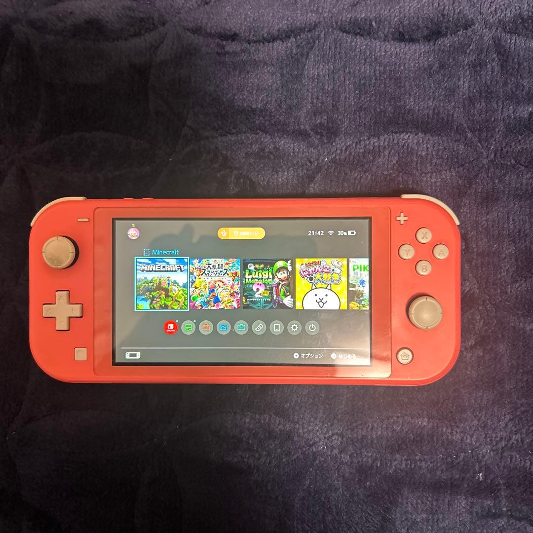 ニンテンドースイッチライト　ピンク　ジャンク