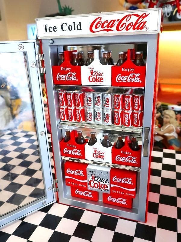 超レア★絶版★コカコーラ 自販機型バンク 音楽、効果音 ギミック付