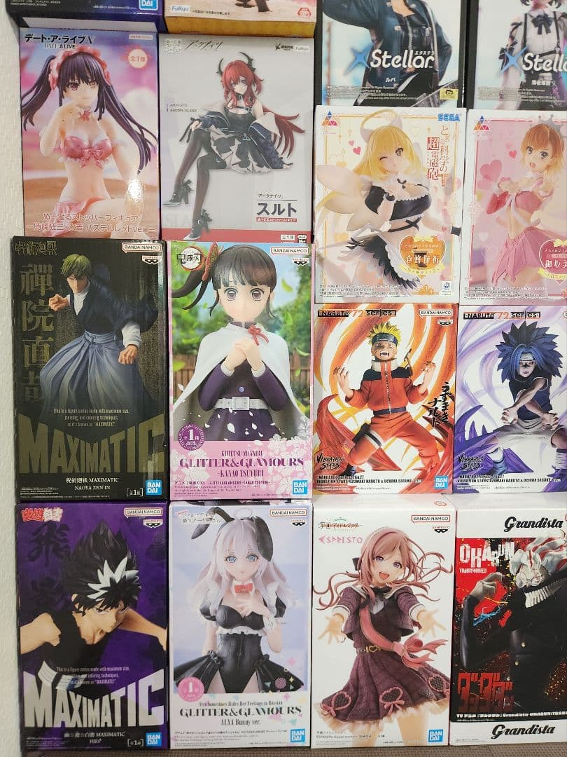 未開封フィギュア36個 レイアース フリーレン アイマス ナルト 2B 美少女系