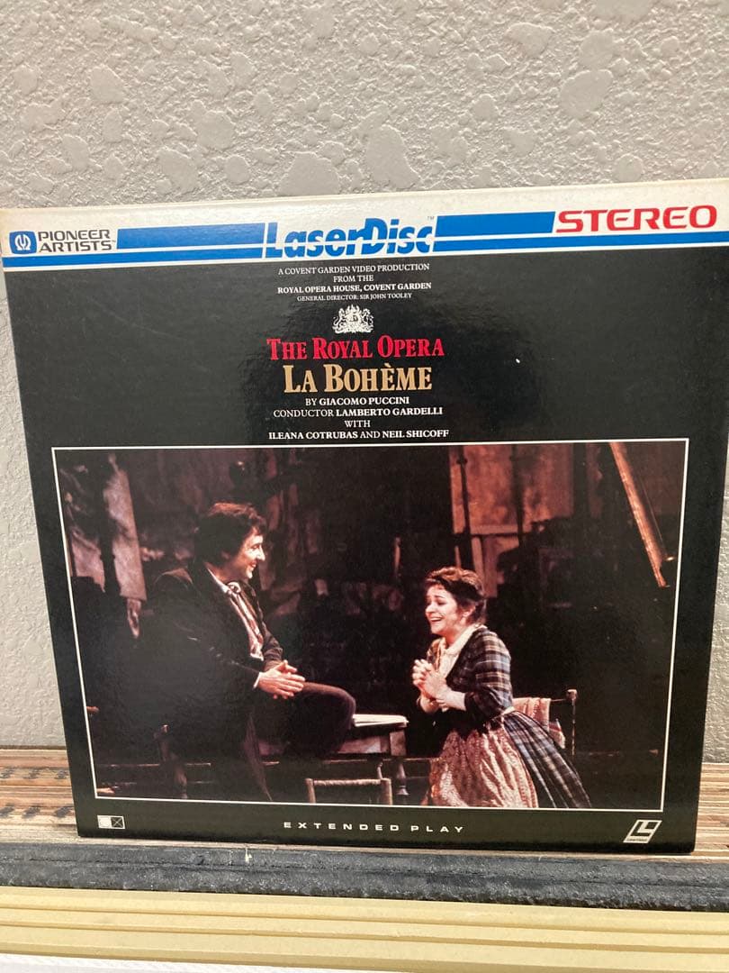 オペラセットのレーザーディスク