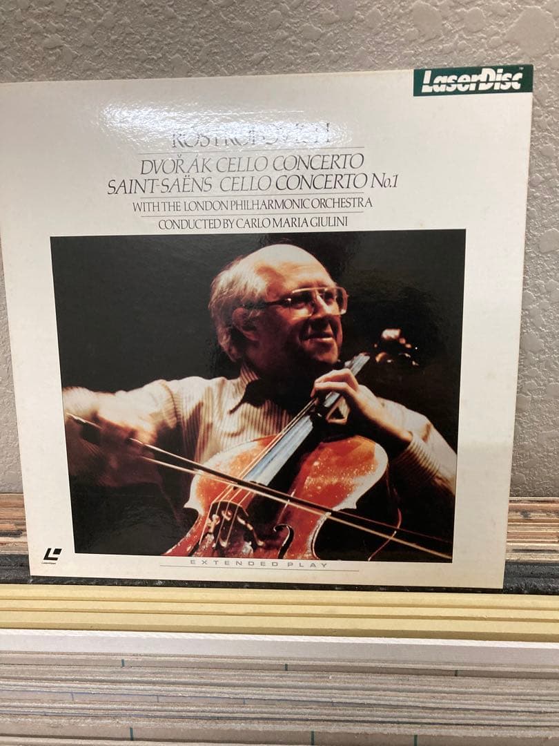 オペラセットのレーザーディスク