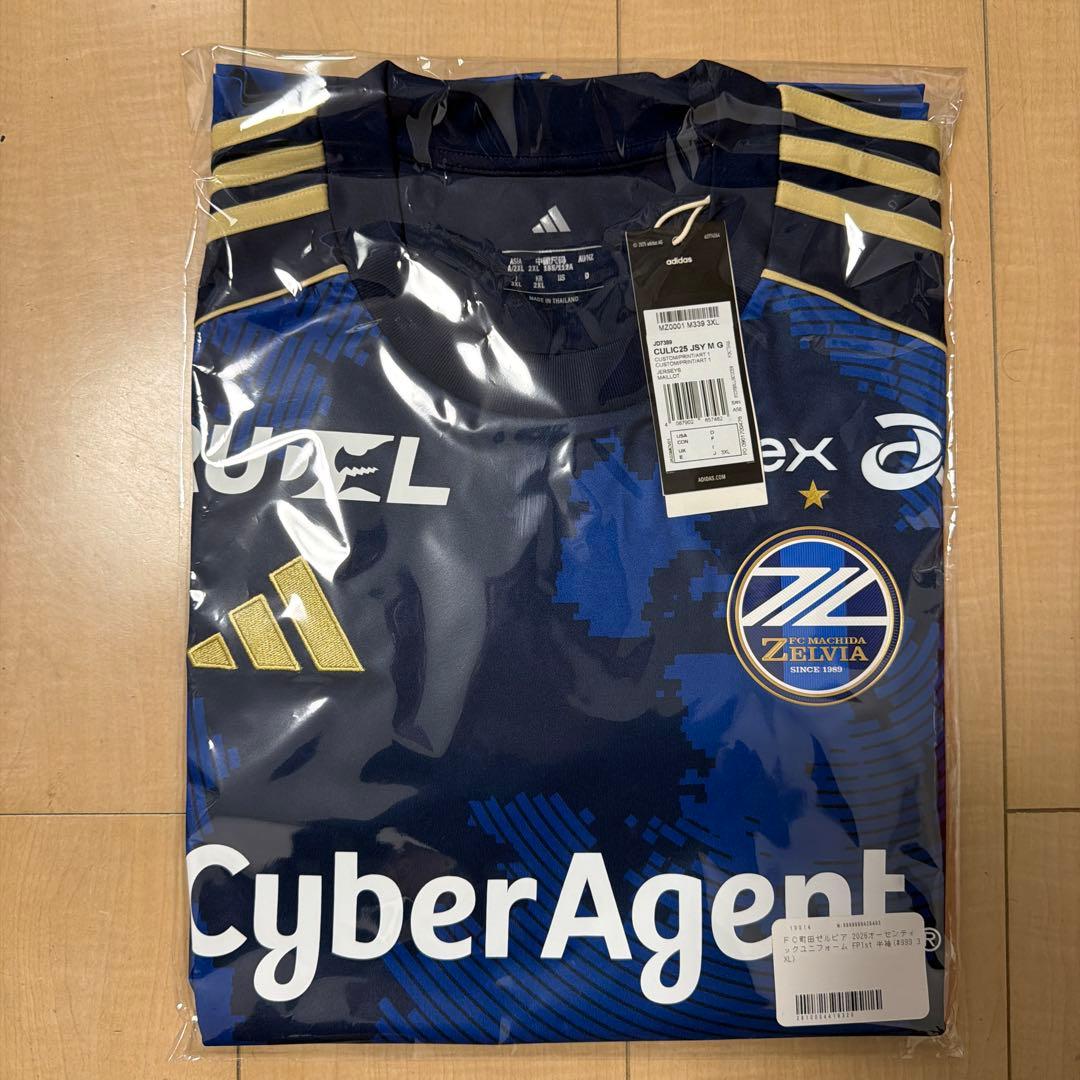 FC町田ゼルビア 2026オーセンティックユニフォーム 3XL 背番号無し