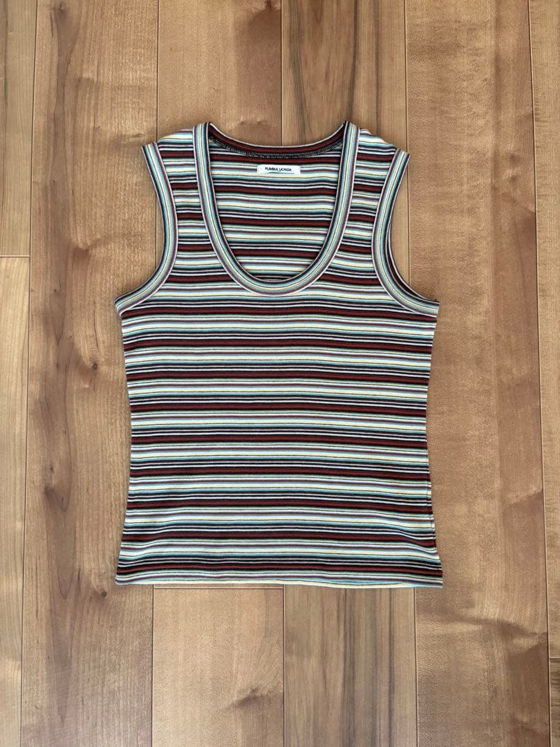 トップス FUMIKA UCHIDA Multicolor Stripe TankTop
