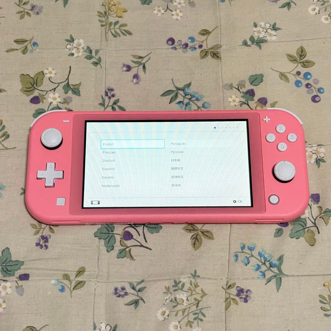 Switch Light ピンク ジャンク品