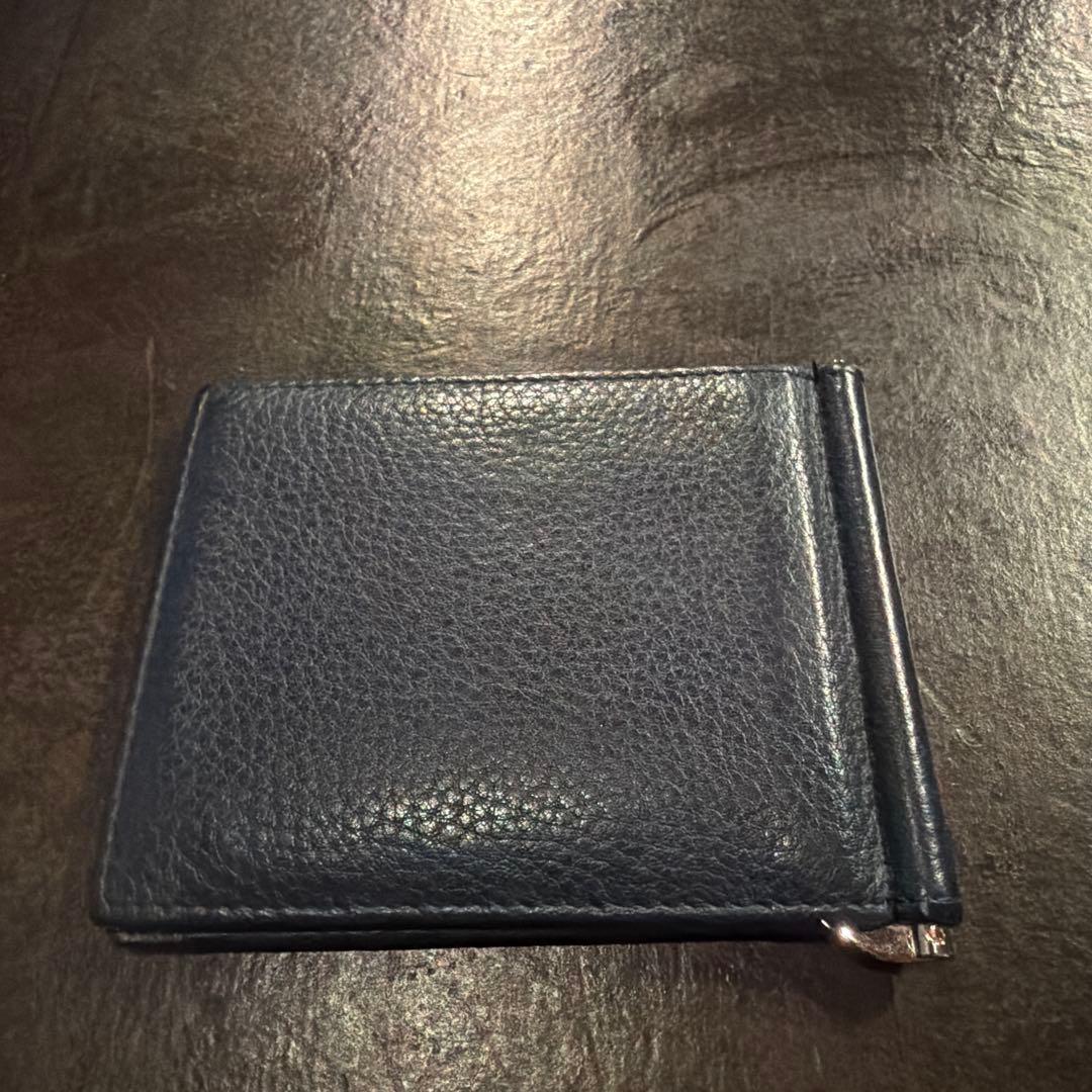 【最終価格】PRADA ネイビー 二つ折り財布