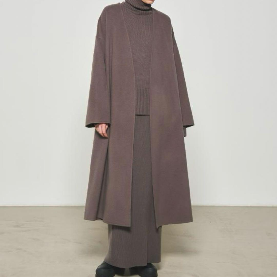 N.O.R.C　ノーク　撥水加工　ウールリバーノーカラーコート