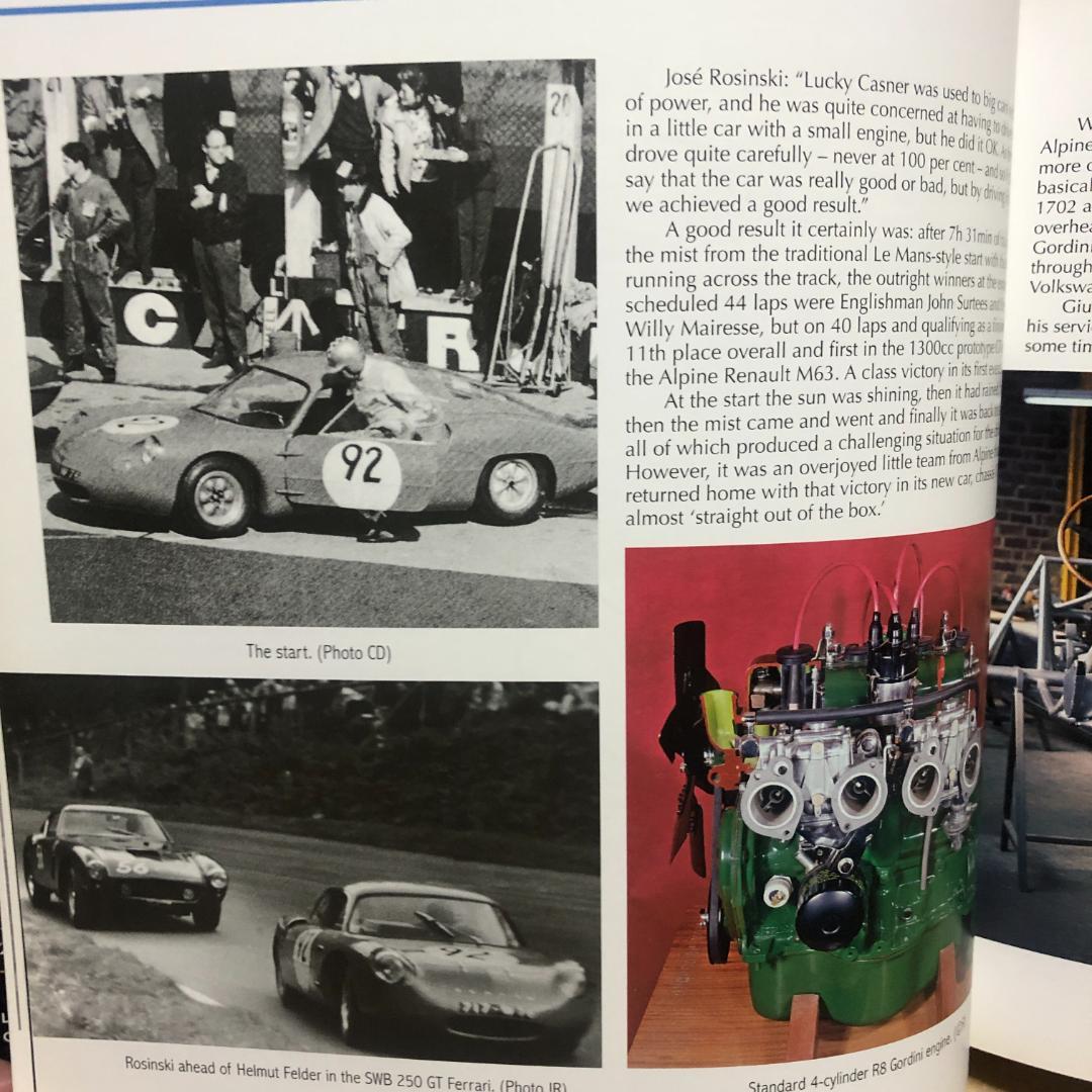 洋書 ALPINE & RENAULT The Sports Prototypes