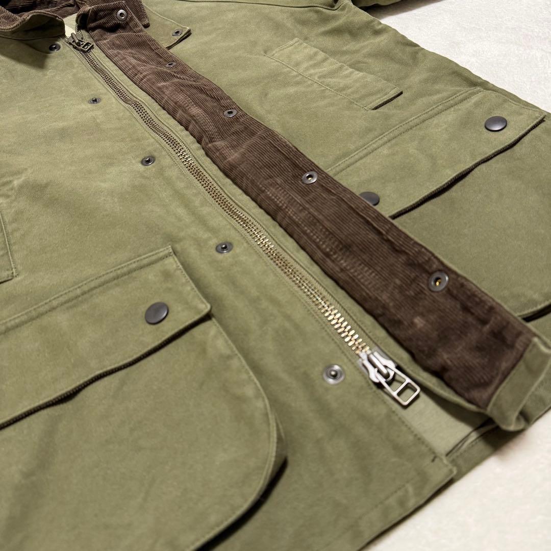 【美品】FOB FACTORY モールスキン ライディングジャケット F2361