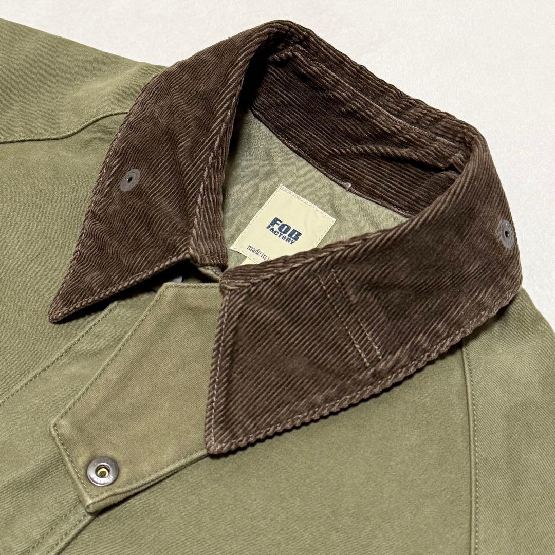 【美品】FOB FACTORY モールスキン ライディングジャケット F2361