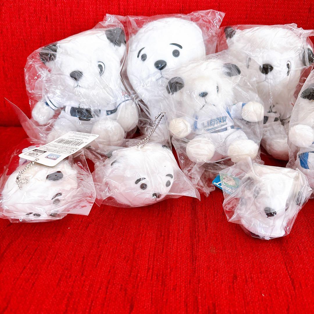 未使用保管品 西武ライオンズ マスコット ぬいぐるみ グッズ まとめ 14点
