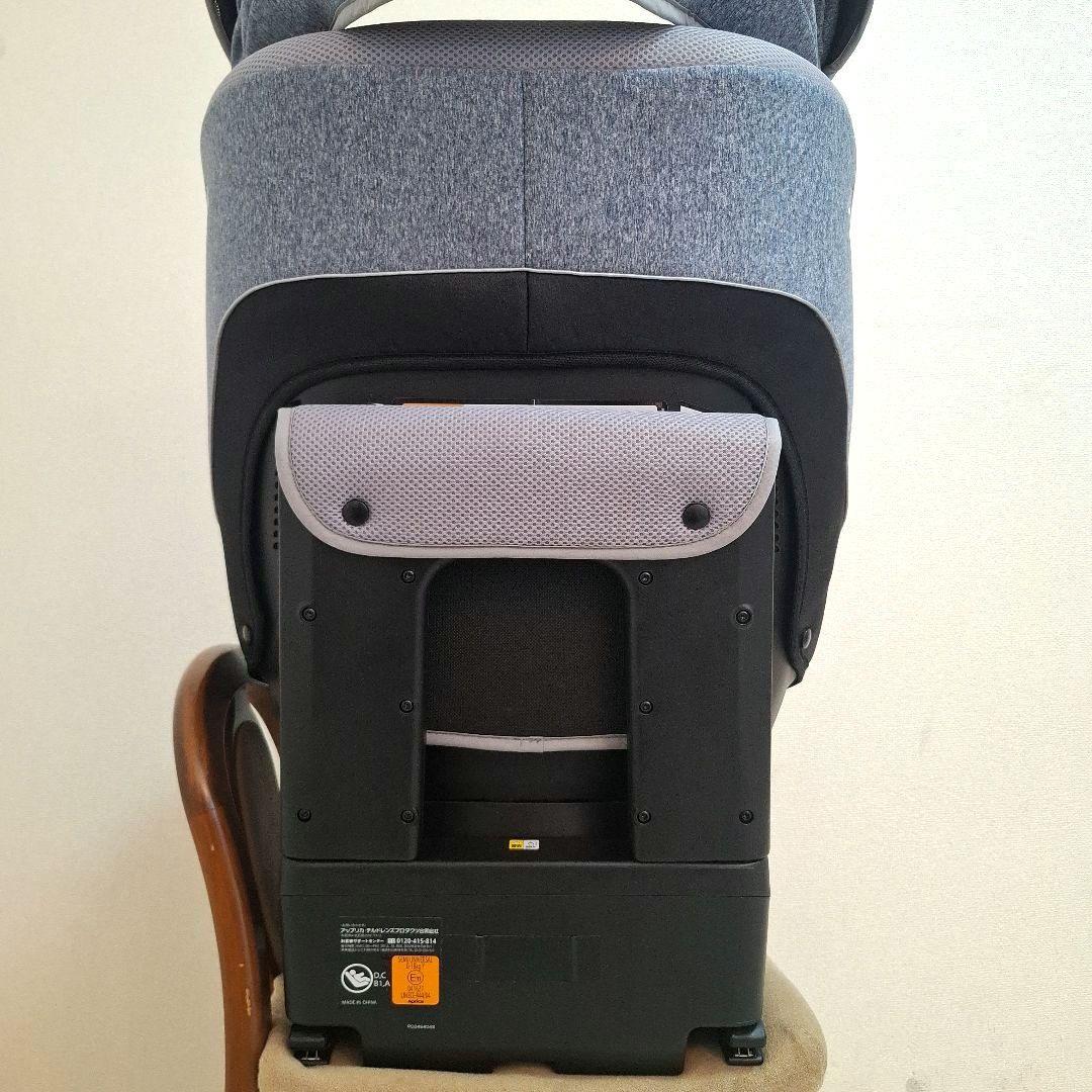 【美品】Aprica クルリラ AC ネイビー NV フットステップ付き