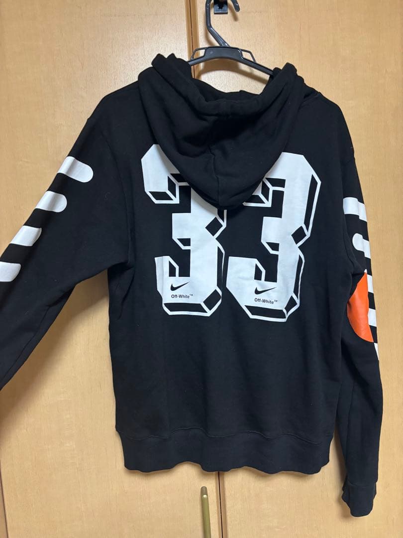 オフホワイト パーカー ナイキラボ