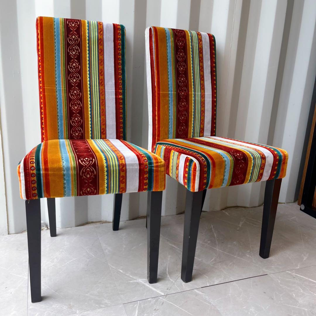 取付無料！KARE エコノベリーブリティッシュダイニングチェア2脚✨