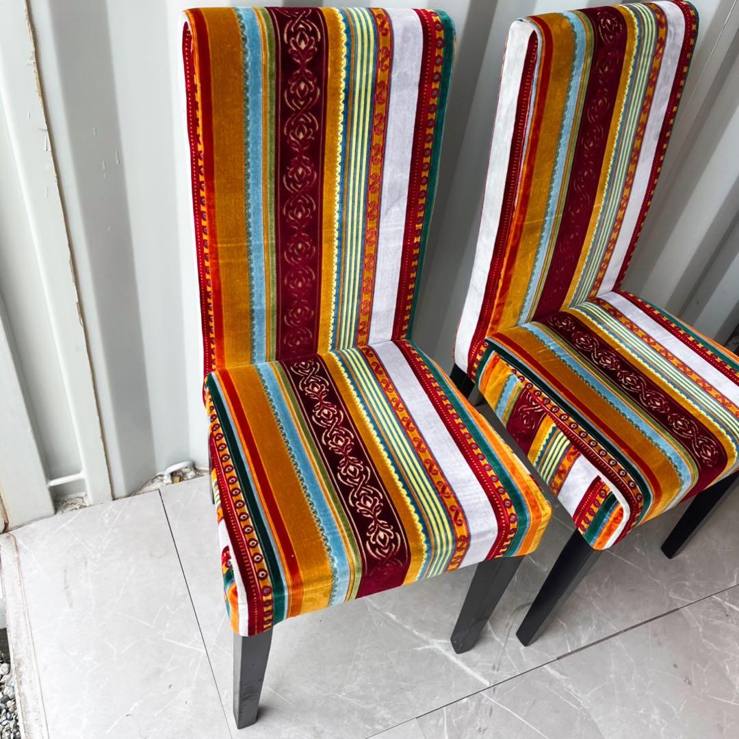 取付無料！KARE エコノベリーブリティッシュダイニングチェア2脚✨