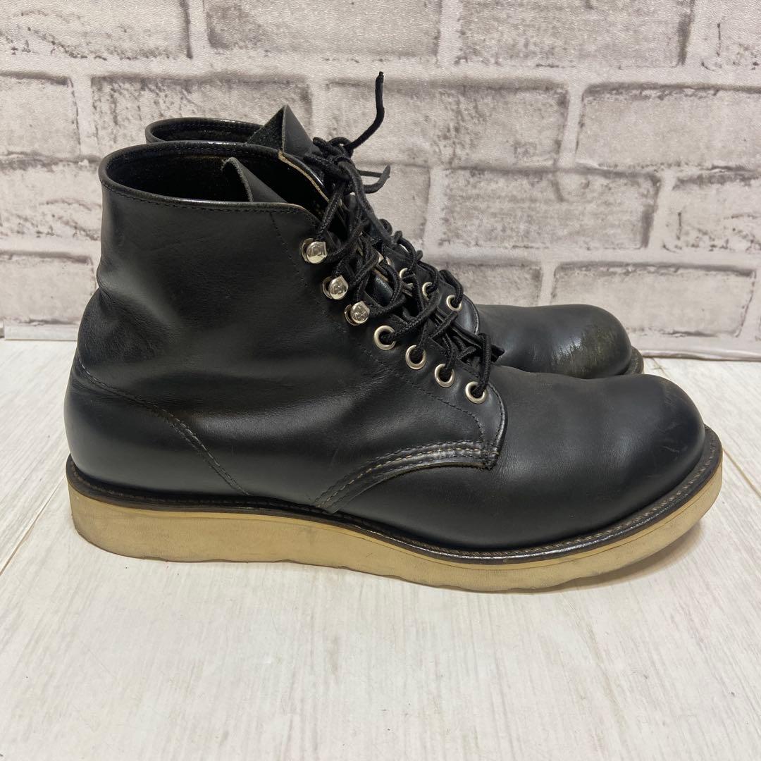 レッドウィング RED WING⭐️ブーツ　ブラック　赤羽　58379