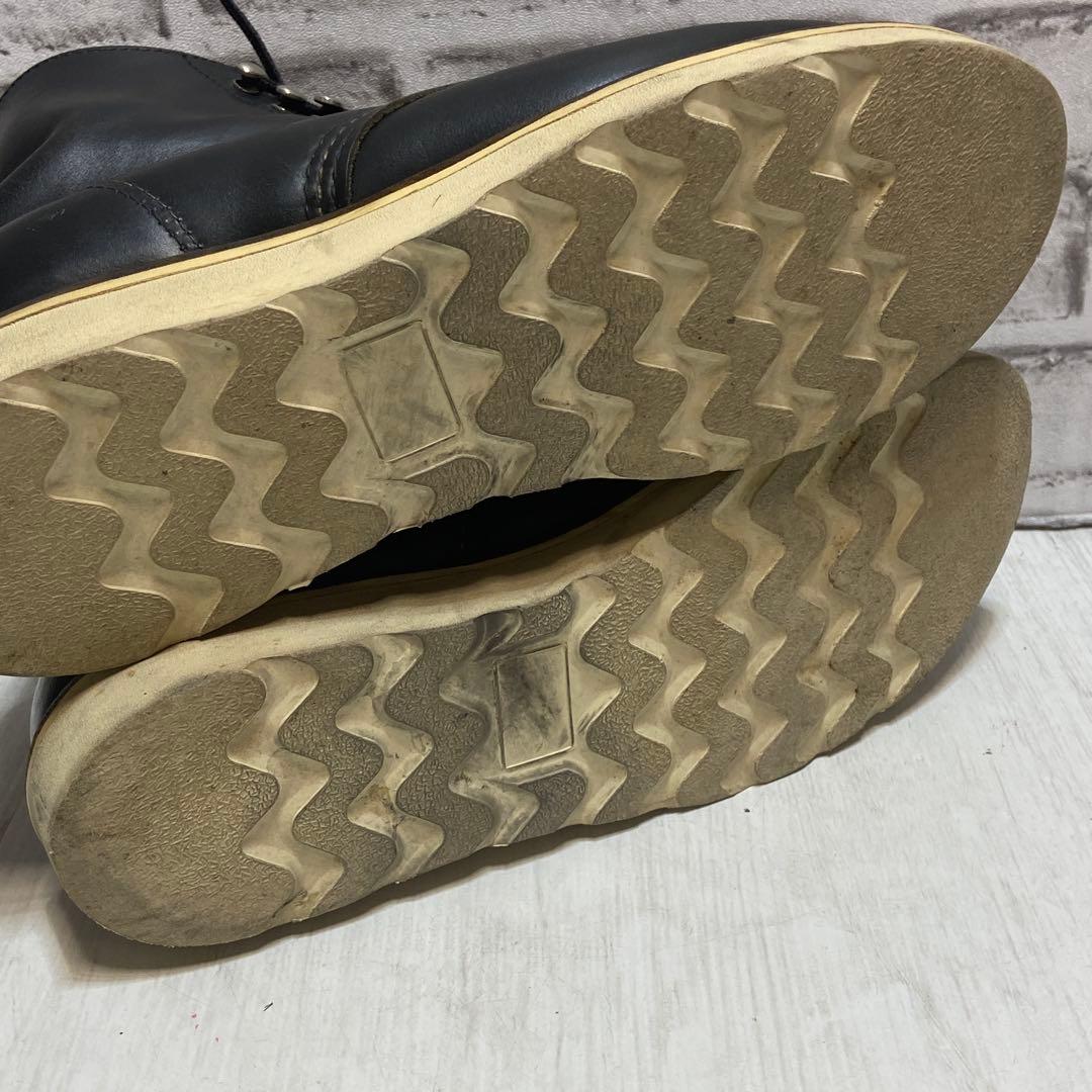 レッドウィング RED WING⭐️ブーツ　ブラック　赤羽　58379