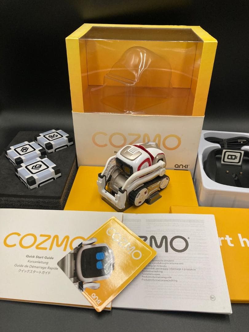 本体２台【完動美品D】COZMO (コズモ) AIロボット クリスマス