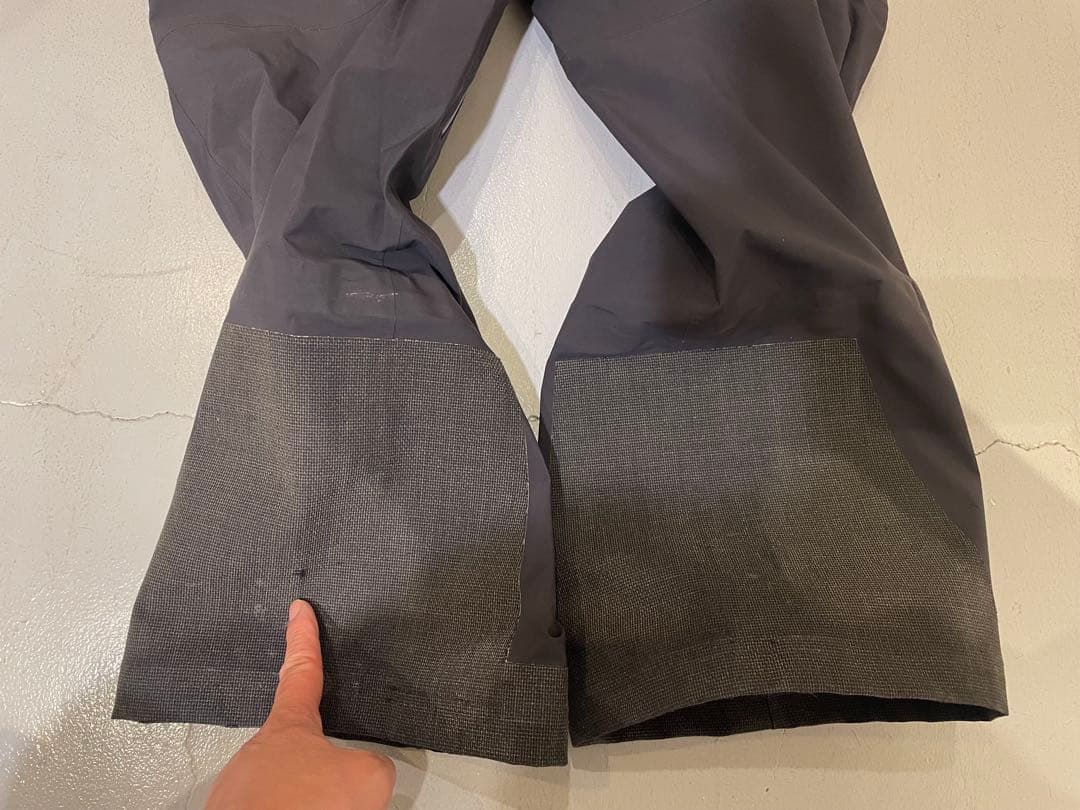 armada ゴアテックスプロシェル ビブパンツ　M（日本Ｌ）　黒