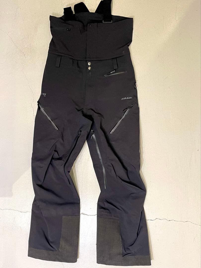 armada ゴアテックスプロシェル ビブパンツ　M（日本Ｌ）　黒