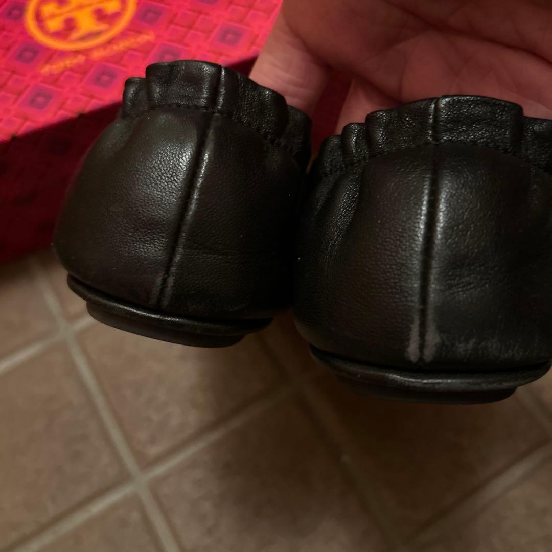 トリーバーチ　フラットシューズ　バレエシューズ　25cm