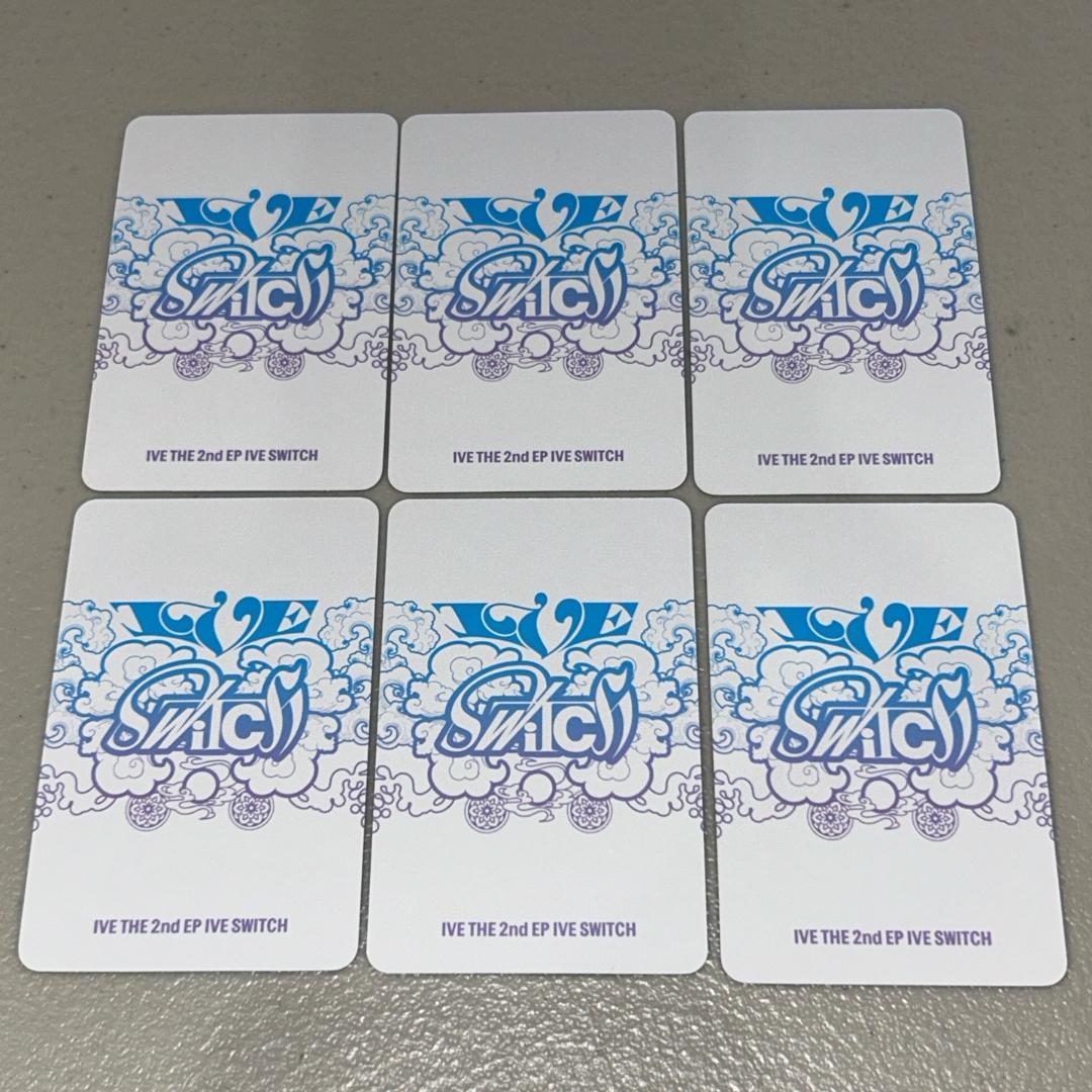 IVE 『IVE SWITCH』STARSHIP特典 Aトレカ6枚セット