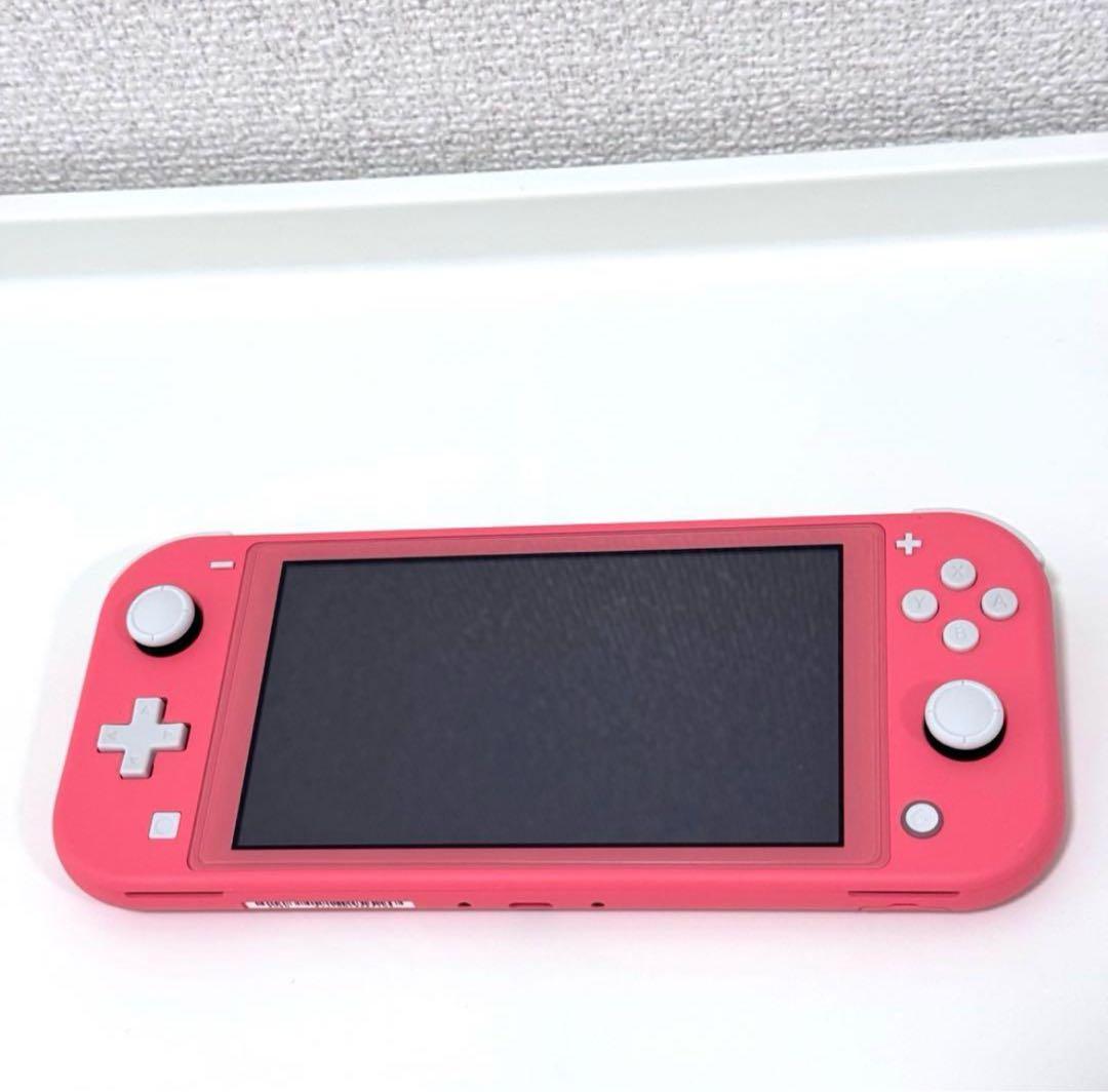 Nintendo Switch Lite本体・あつ森ソフト・充電器・ケースセット