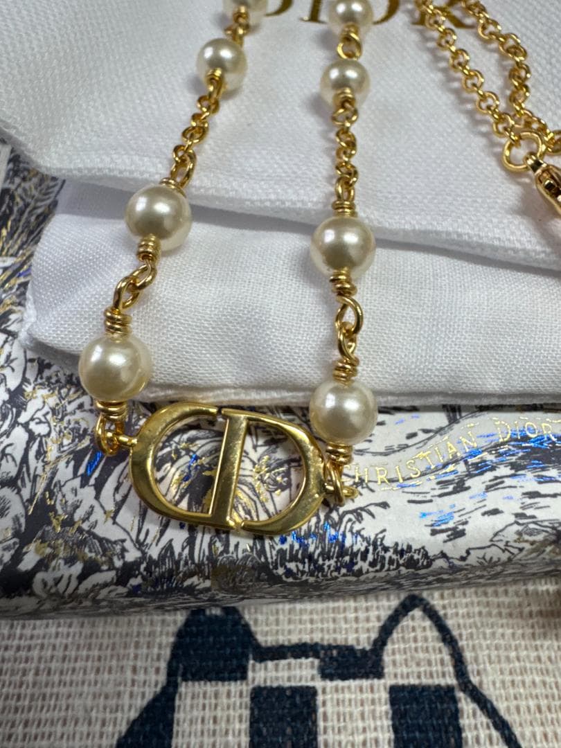 「プチ CD」パールネックレス