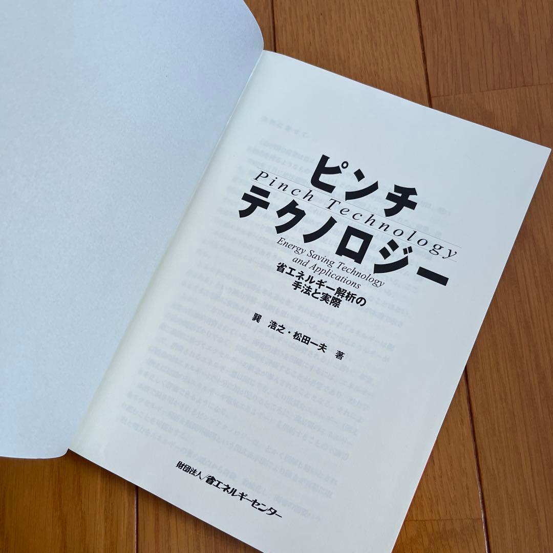 ピンチテクノロジー エネルギー解析の手法と応用