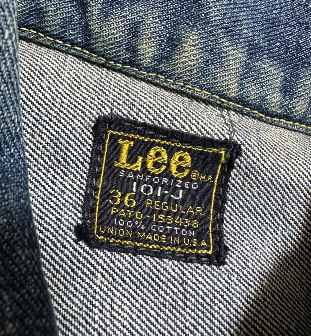 70s Lee 101J 黒タグ ヴィンテージデニムジャケット