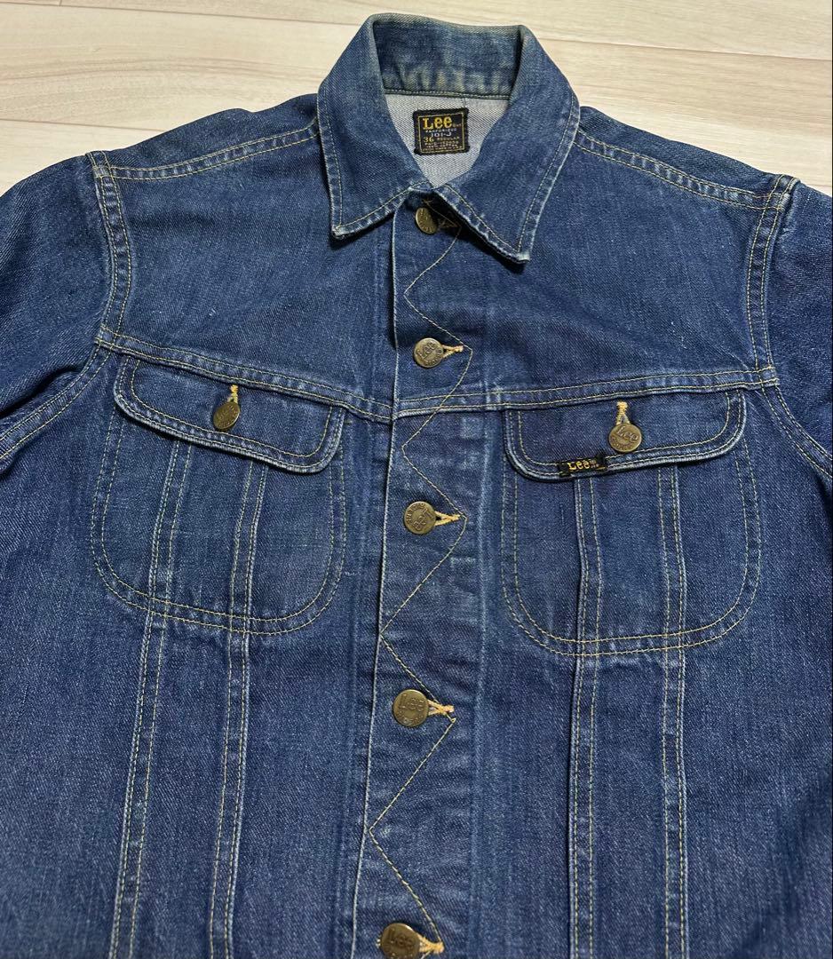70s Lee 101J 黒タグ ヴィンテージデニムジャケット