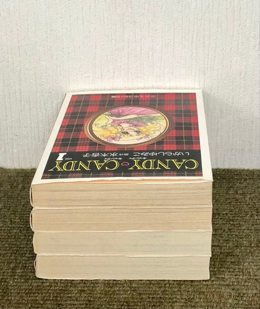 【初版有】キャンディ・キャンディ いがらしゆみこ 水木杏子1,2,3,6巻計4冊