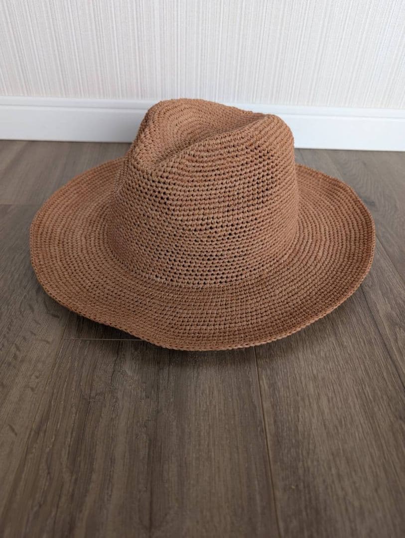 KIJIMA TAKAYUKI【ラフィア素材】手編みソフトハット