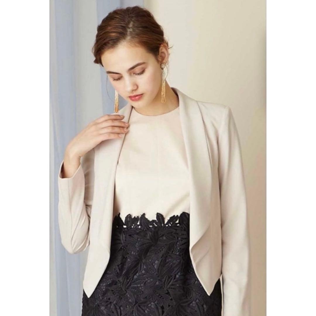 Aimer Acret エメエクレ ショールカラージャケット フォーマル 結婚式