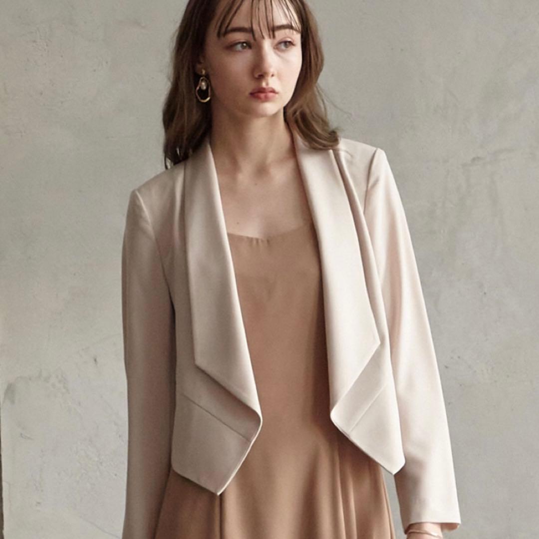 Aimer Acret エメエクレ ショールカラージャケット フォーマル 結婚式