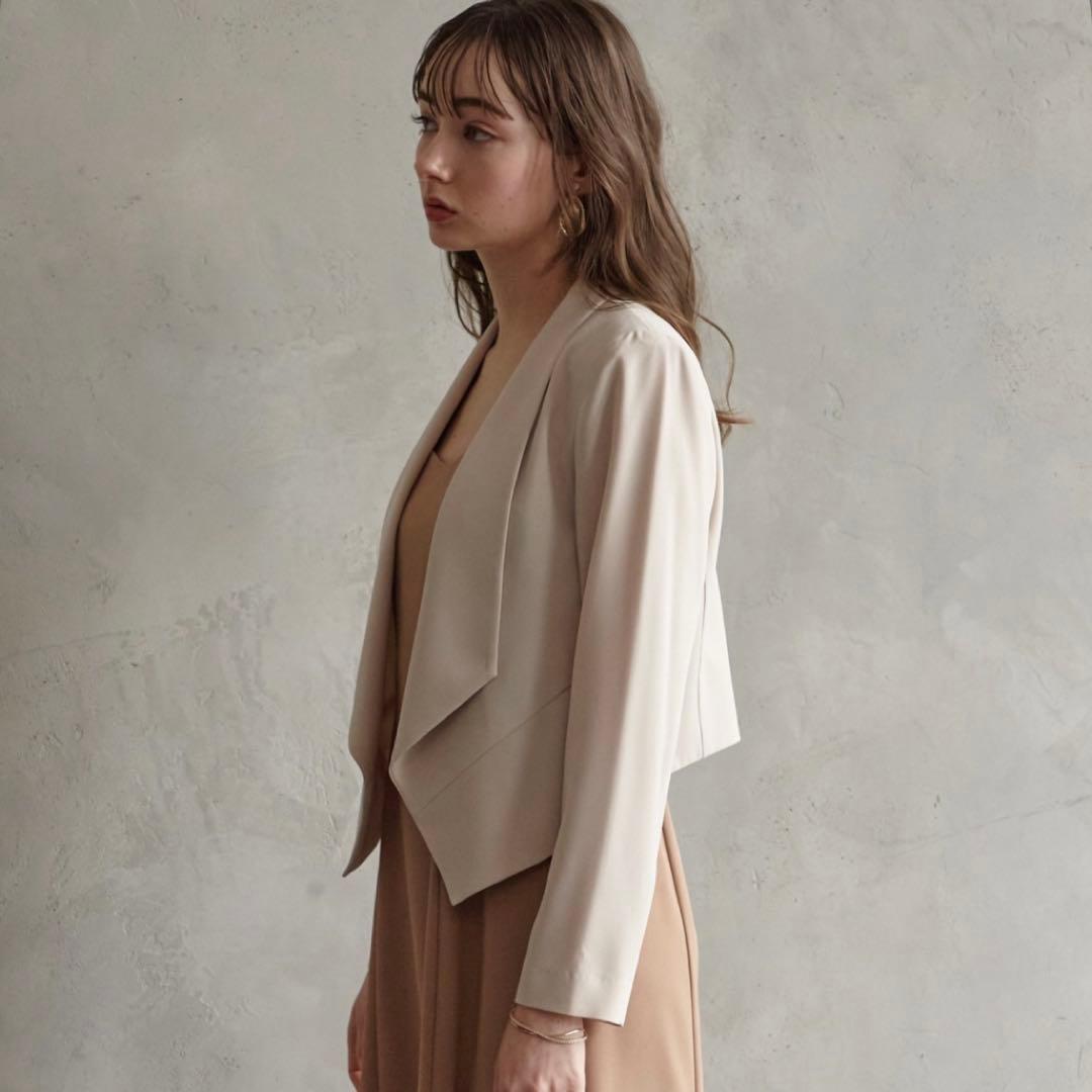 Aimer Acret エメエクレ ショールカラージャケット フォーマル 結婚式