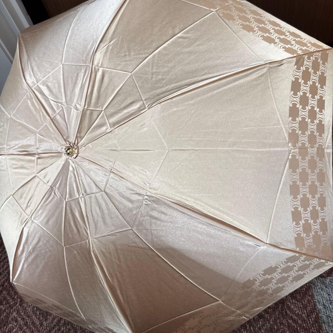 美品✨日傘 セリーヌ CELINE 折りたたみ傘 晴雨兼用