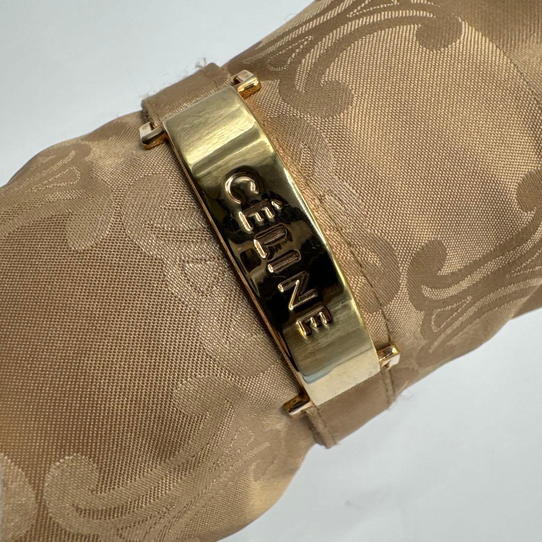 美品✨日傘 セリーヌ CELINE 折りたたみ傘 晴雨兼用