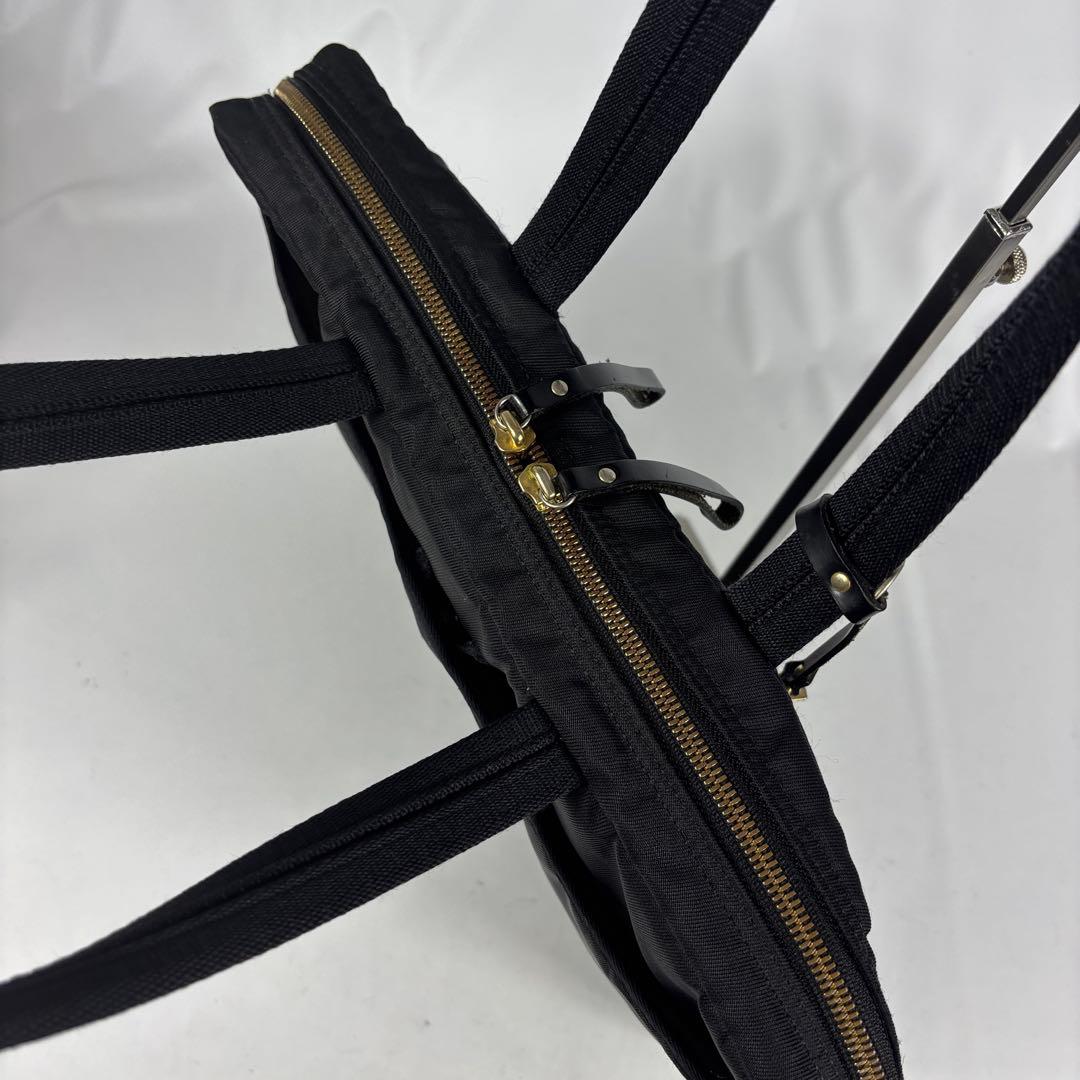 PORTER　ポーター ガール 　シア 薄型 　ビジネス 　トートバッグ 　黒