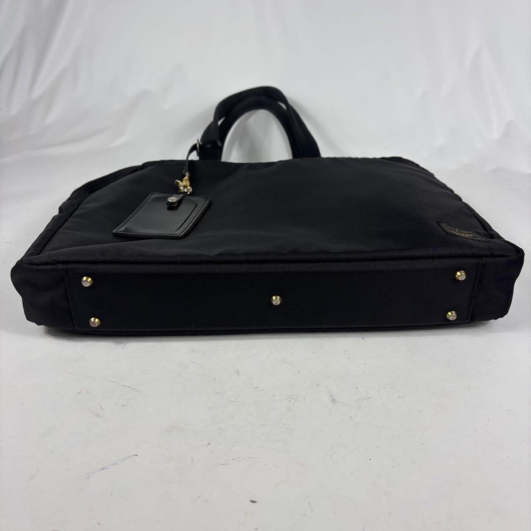 PORTER　ポーター ガール 　シア 薄型 　ビジネス 　トートバッグ 　黒