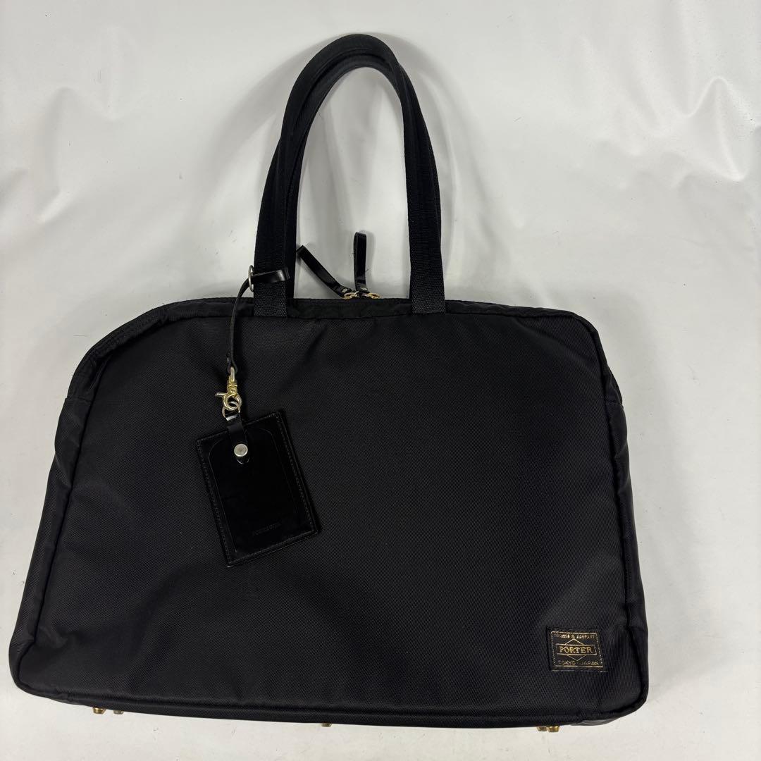 PORTER　ポーター ガール 　シア 薄型 　ビジネス 　トートバッグ 　黒